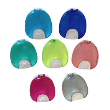 Durable Orthodontic Shell Shape Press-to-open Retainer Box